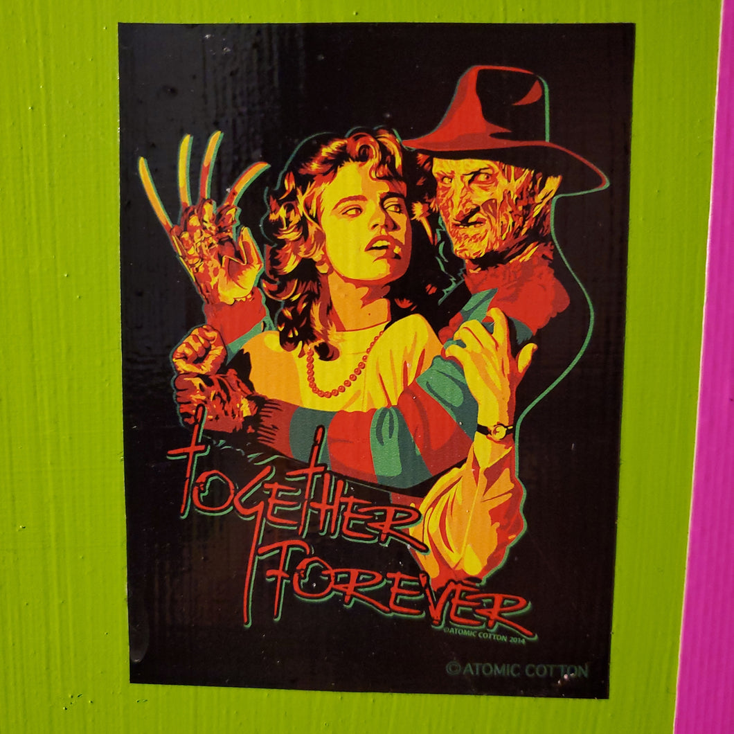 Freddy and Nancy sticker