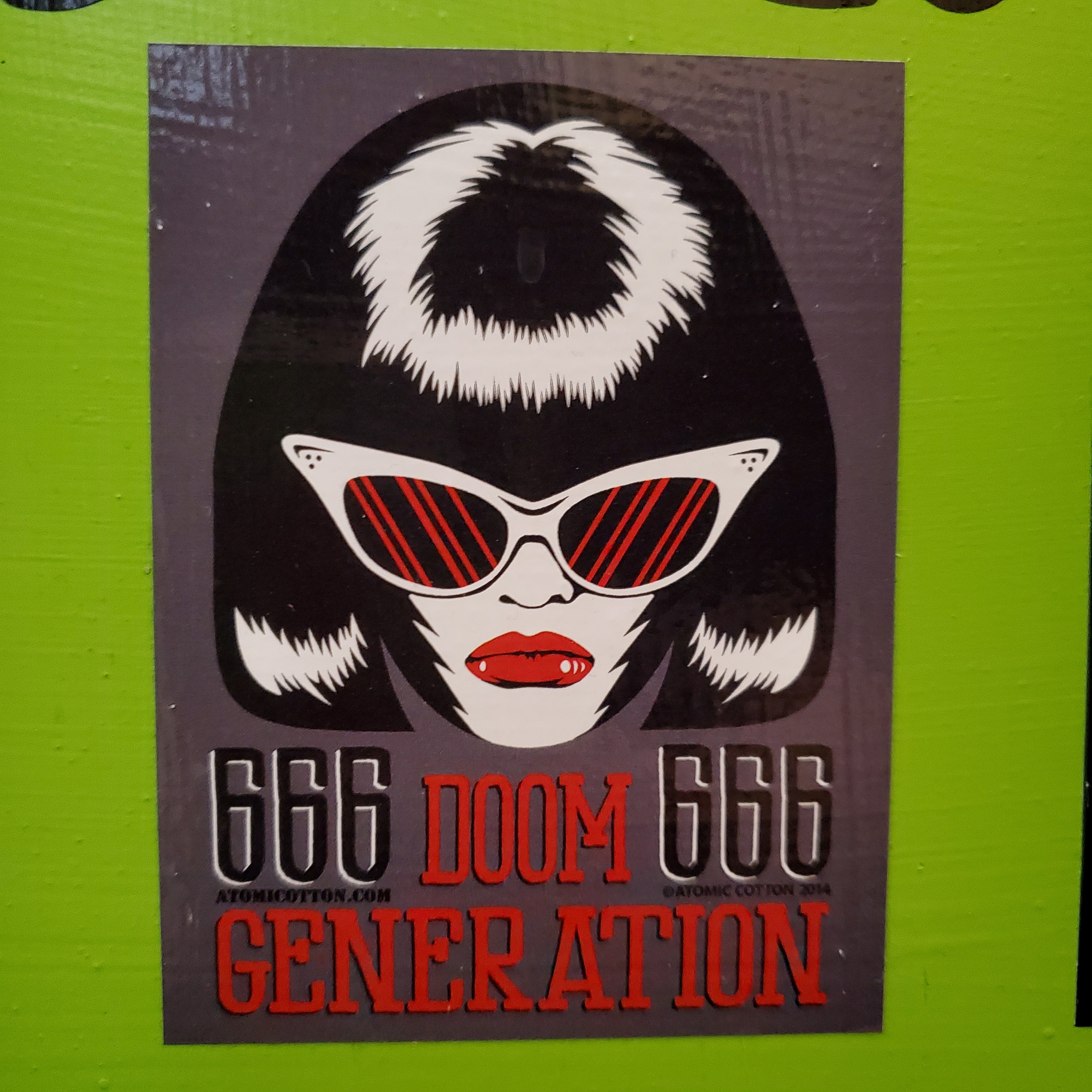 Doom Generation sticker