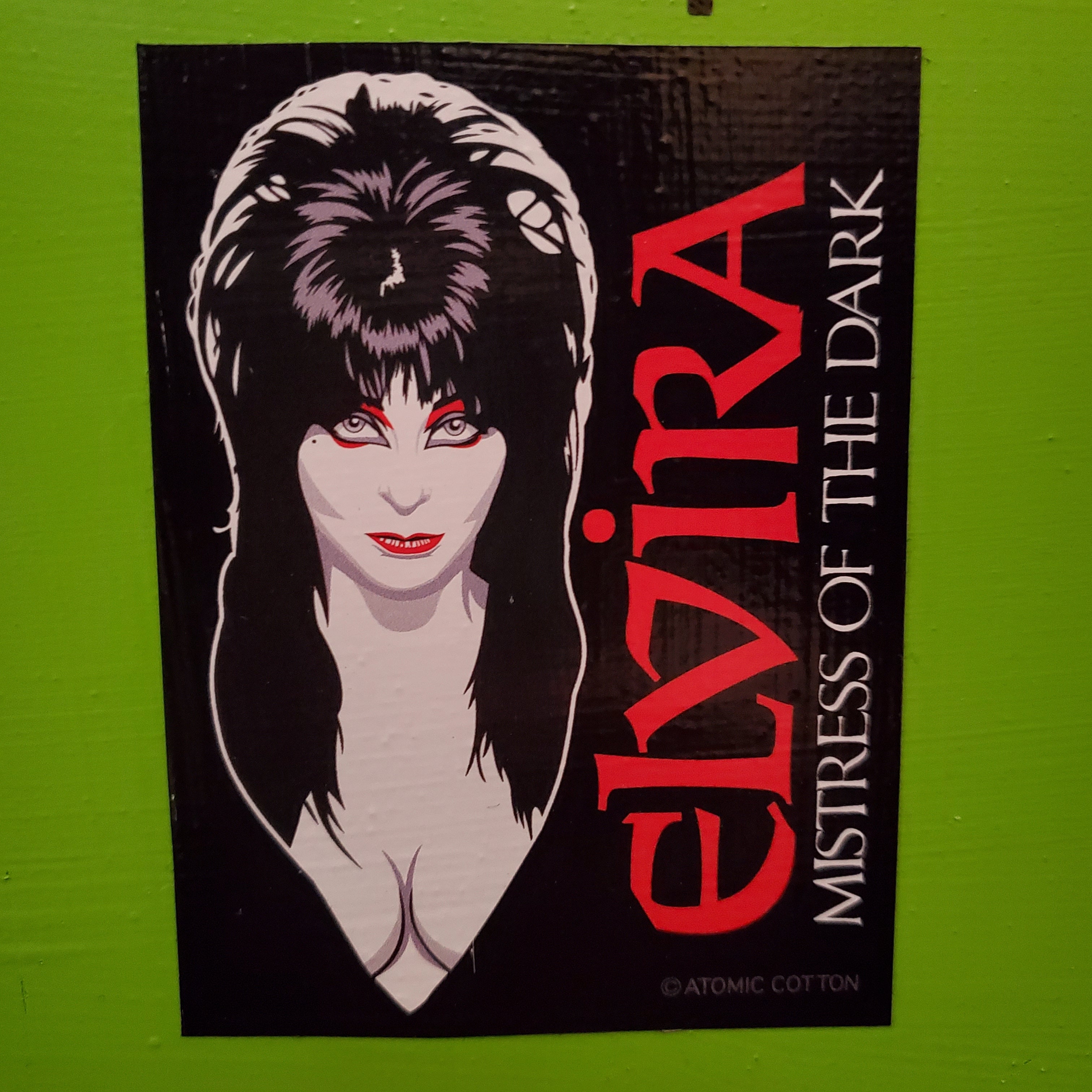Elvira sticker